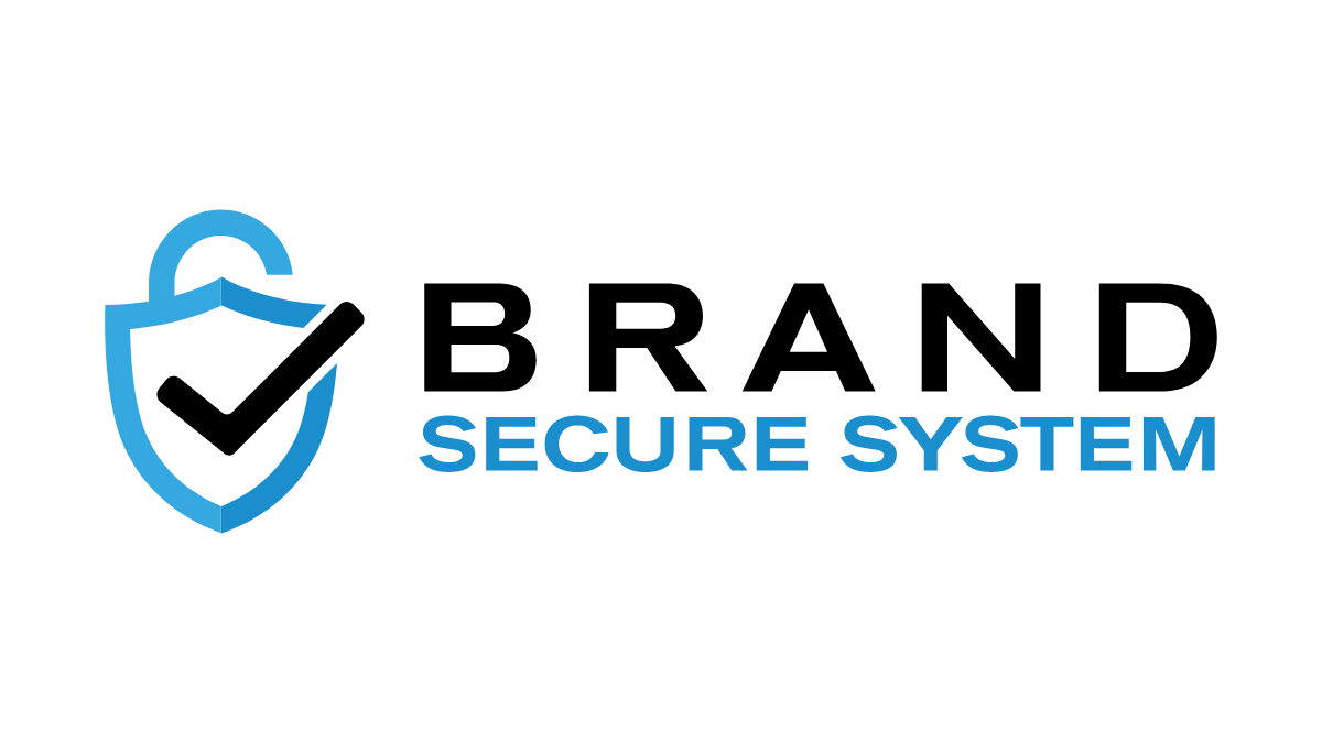 Secure Brand On Computer Brand Secure System – schützt Ihre Produkte.